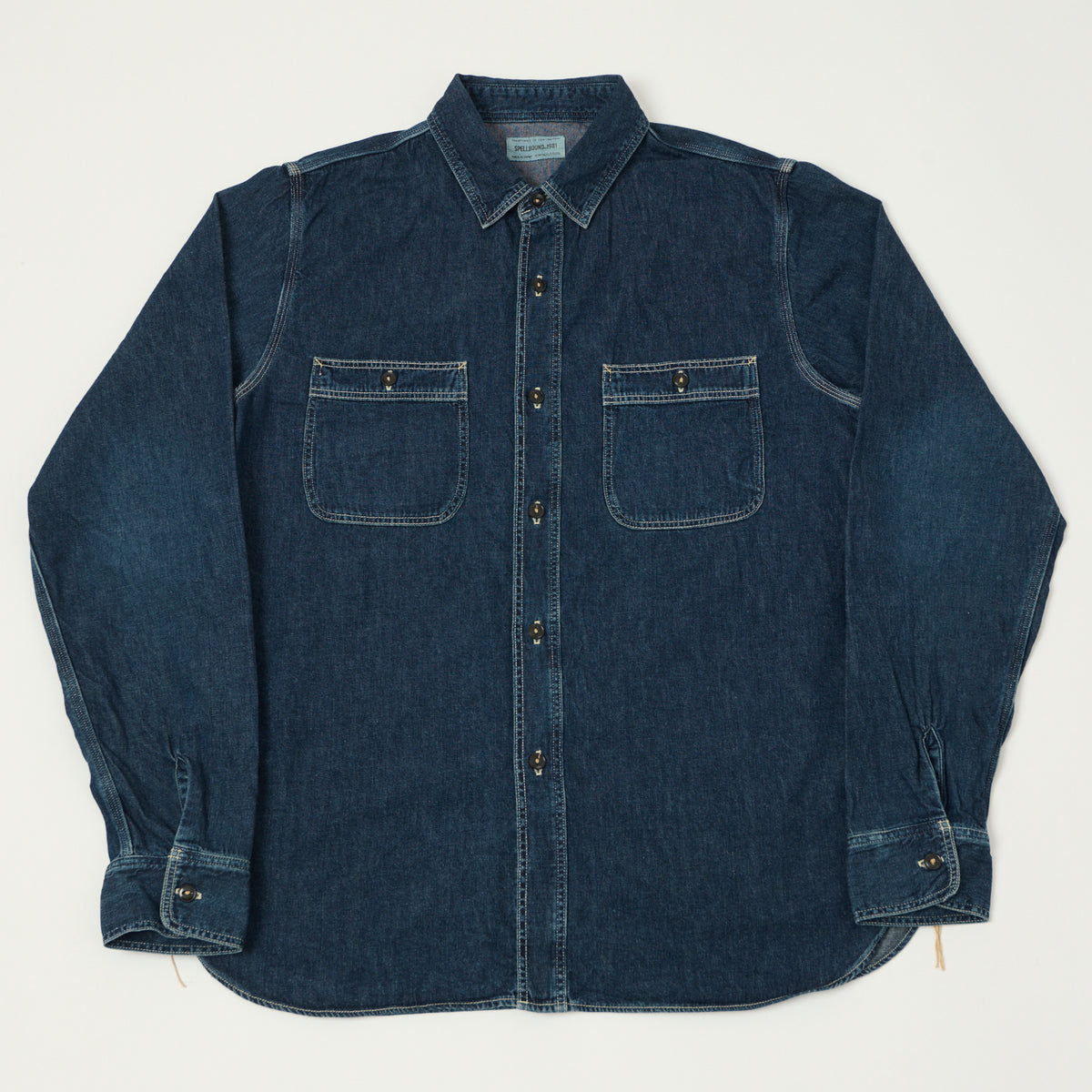 Spellbound Authentic 6oz Denim Work Shirt - Used Wash