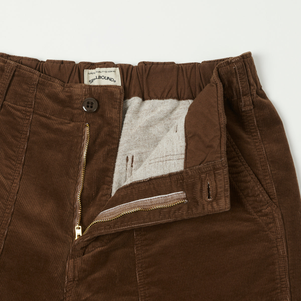 Spellbound Corduroy Baker Trouser - Earth