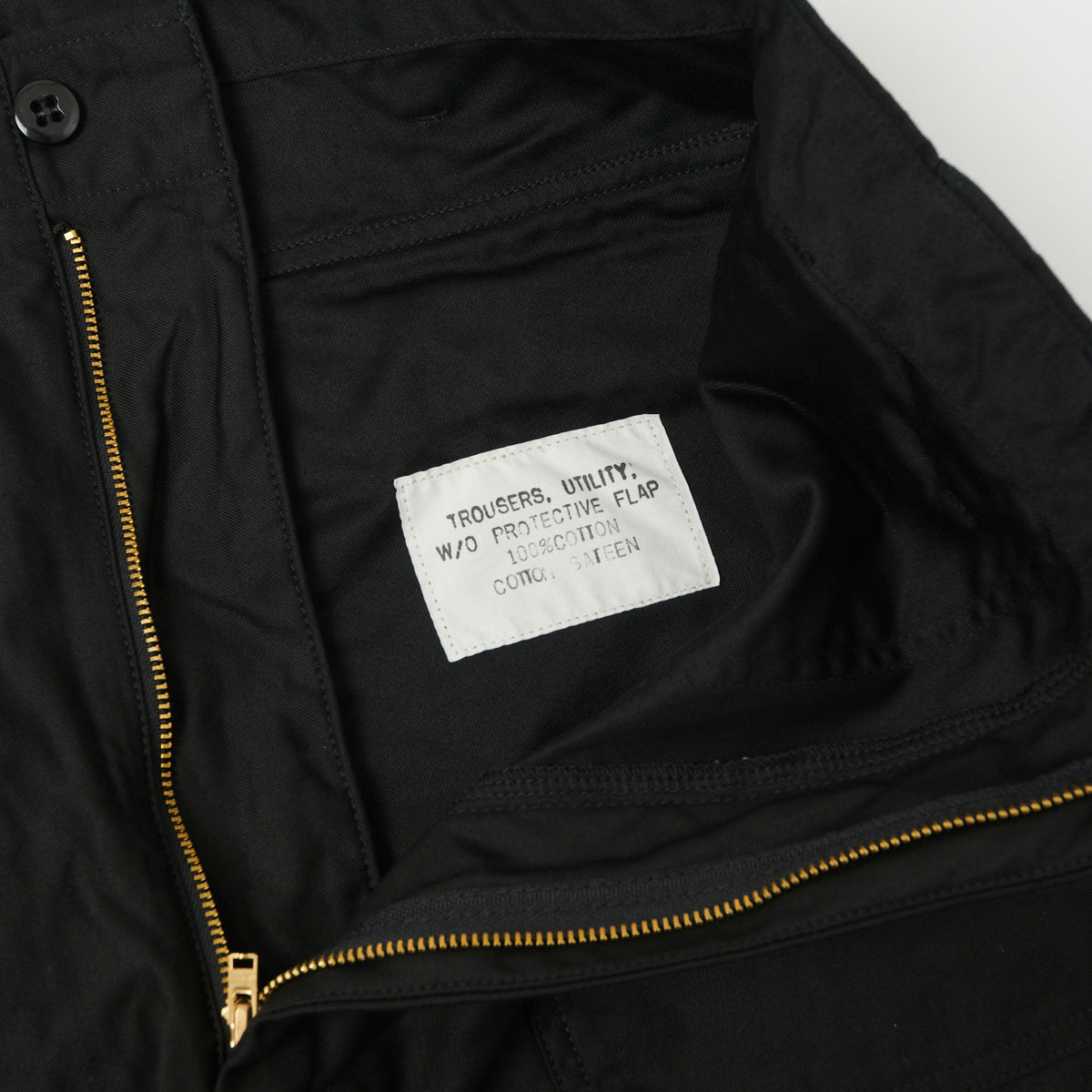 Spellbound Tapered Utility Trouser - Black