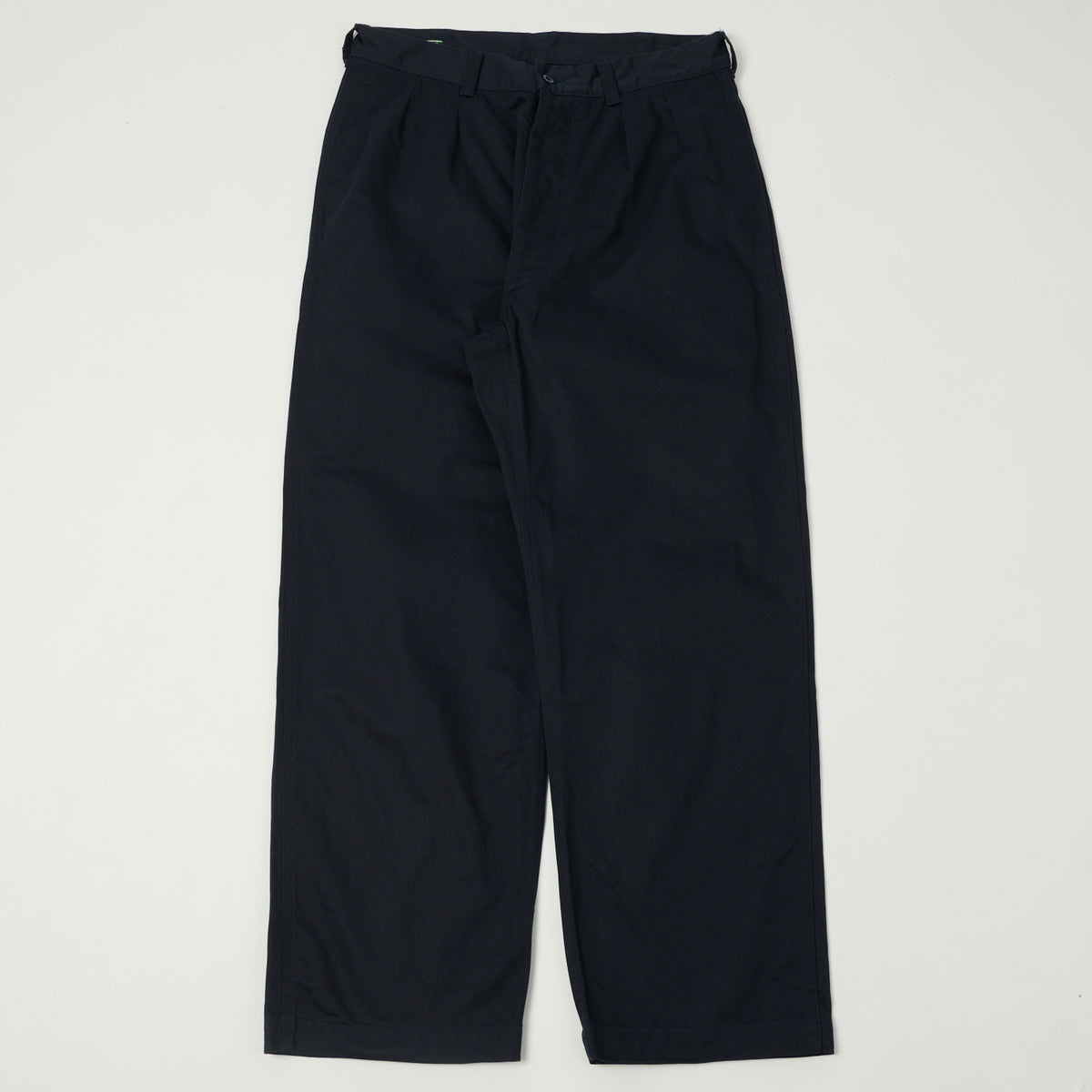 Spellbound Double Pleat French Trousers - Navy