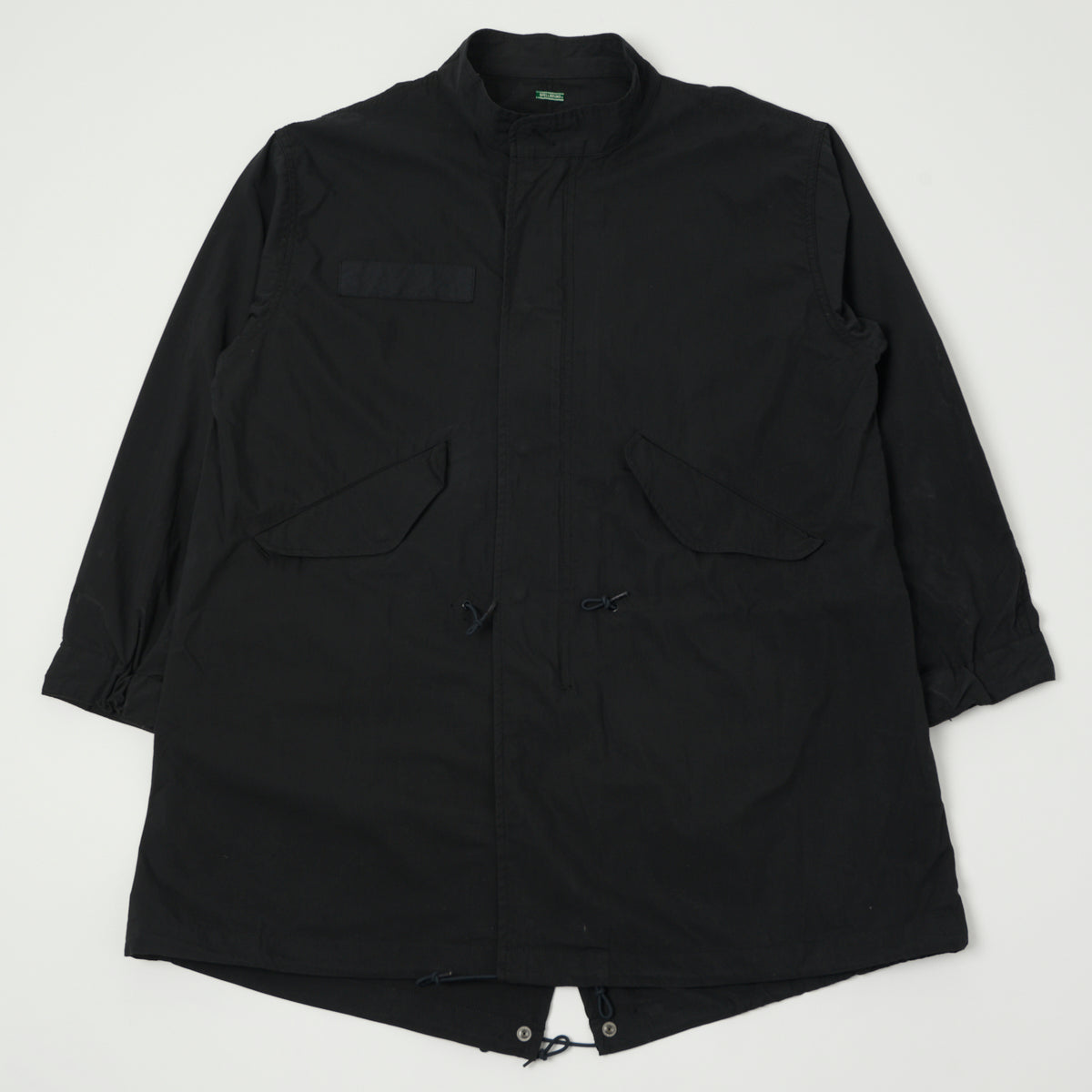 Spellbound Oversized Military M-65 Parka - Black