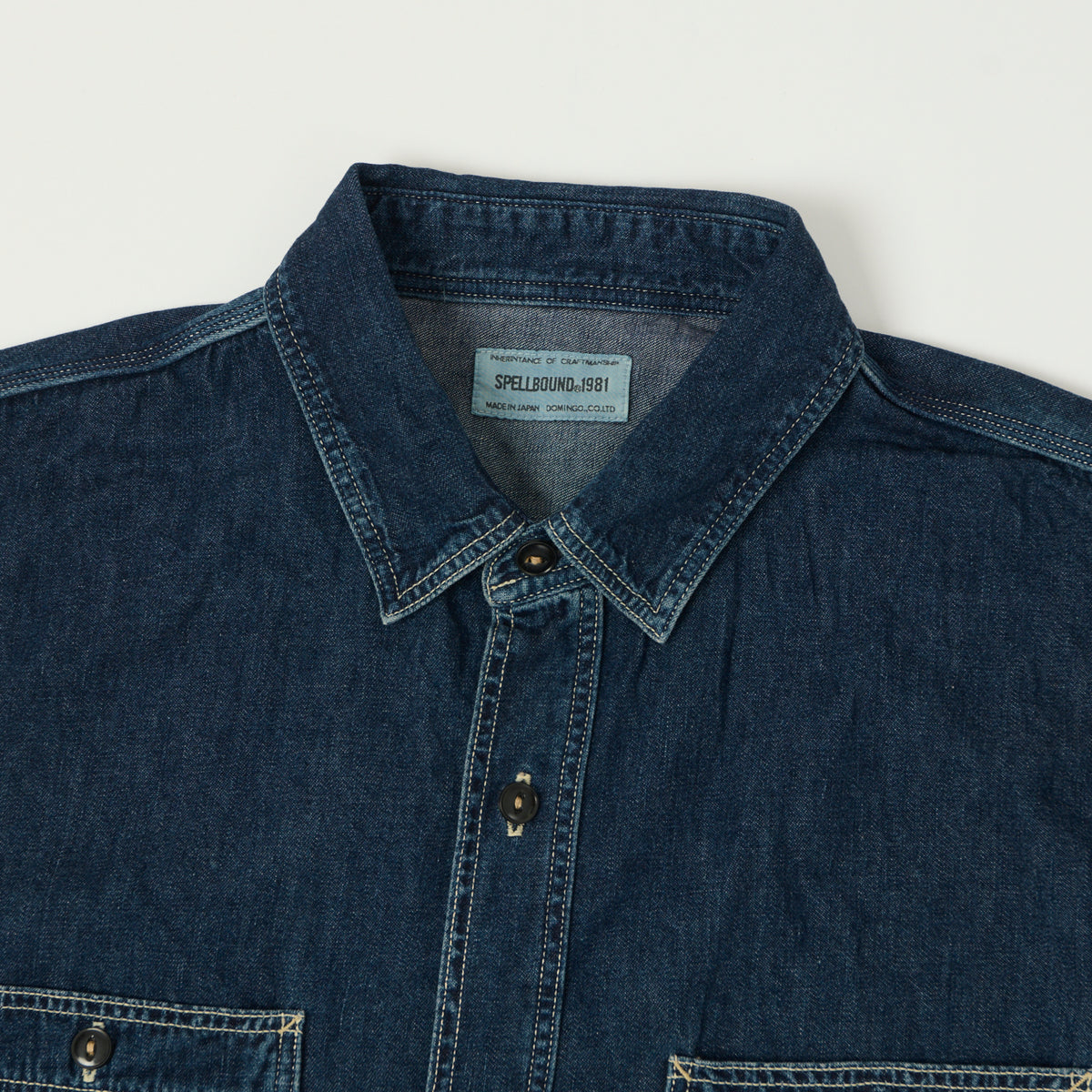 Spellbound Authentic 6oz Denim Work Shirt - Used Wash