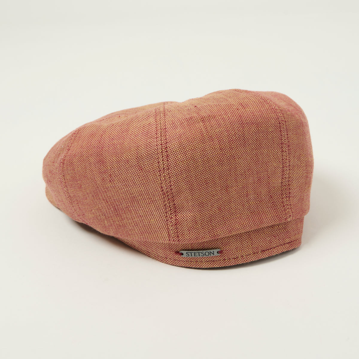 Stetson Hatteras Classic Linen Bakerboy Cap - Red