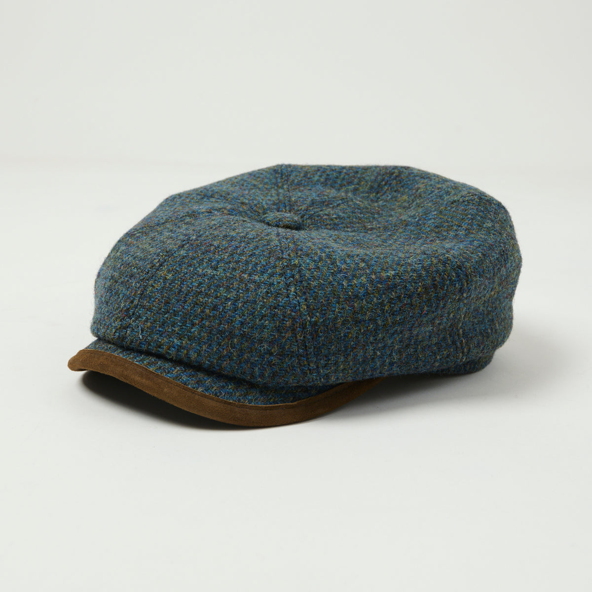 Stetson Wool Flat Cap - Blue