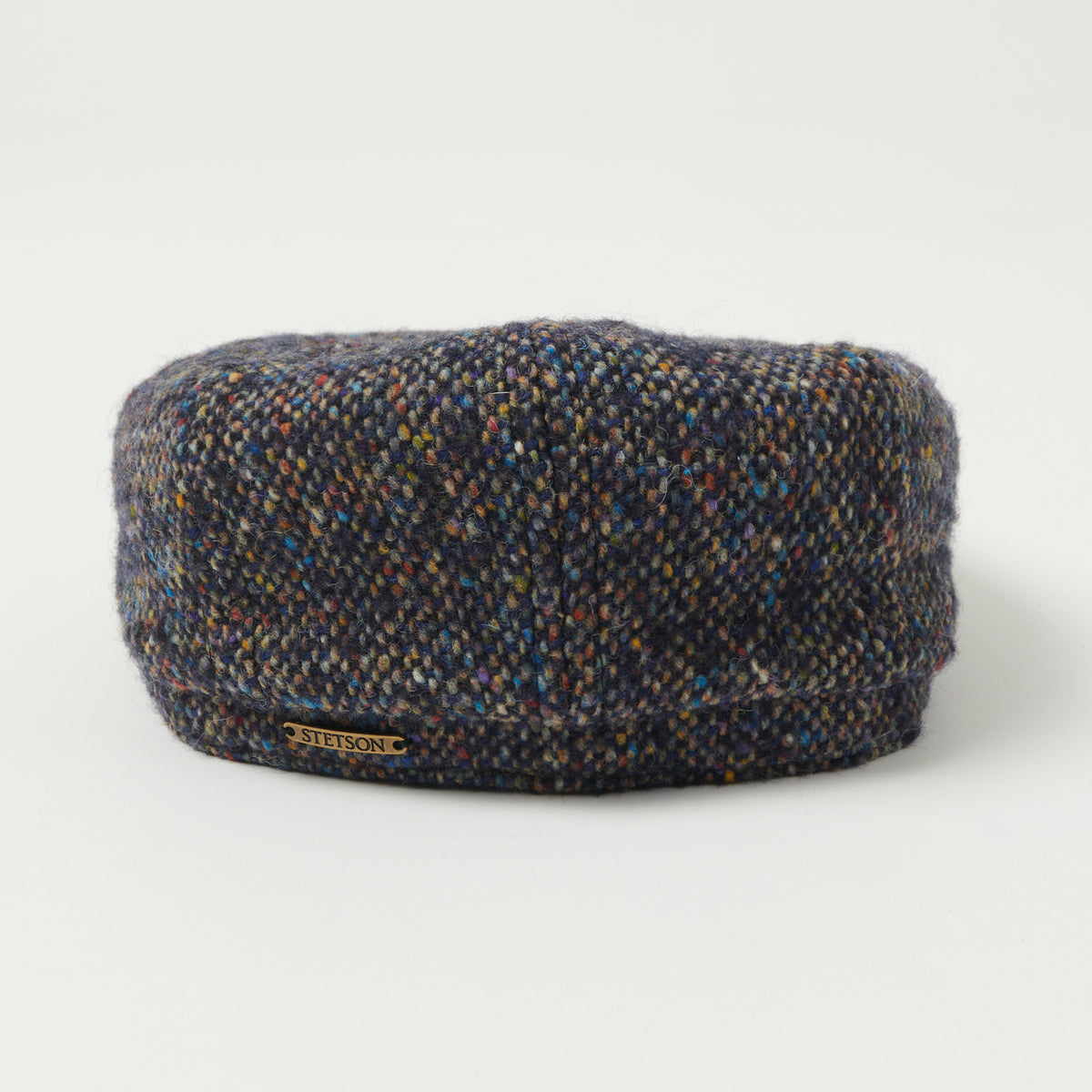 Stetson Hatteras Donegal Tweed Flat Cap - Multi
