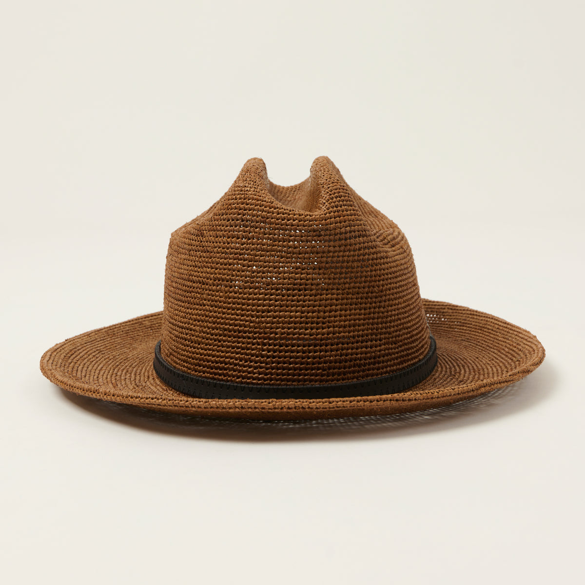 Stetson Crochet Raffia Western Hat - Hazel