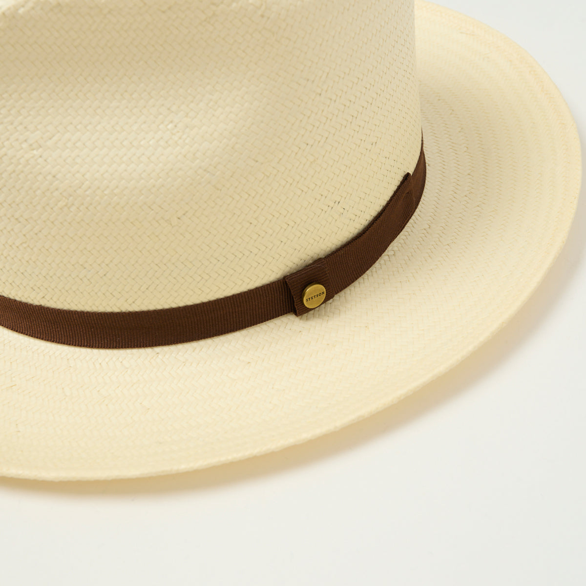 Stetson Fallkirk Toyo Straw Fedora Hat - White