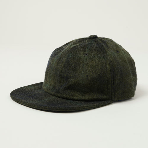 Sublime Needle Check Baseball Cap - Green