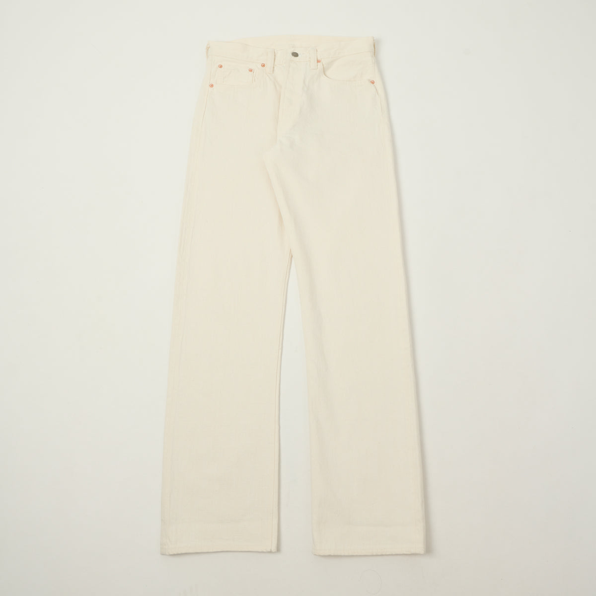 Sugar Cane 1947 Model 13oz Regular Straight Jean - Ecru