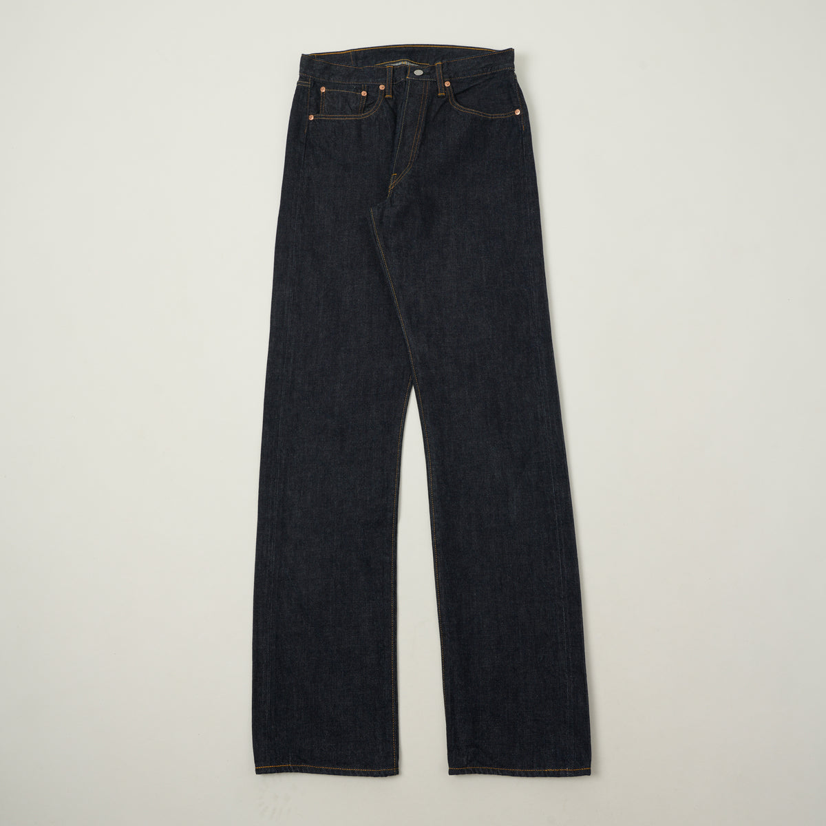 Sugar Cane 1966 Model 14oz Regular Taper Jean - One Wash