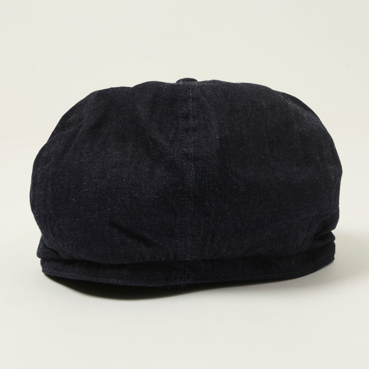 Sugar Cane 10oz Denim Applejack Cap - Indigo
