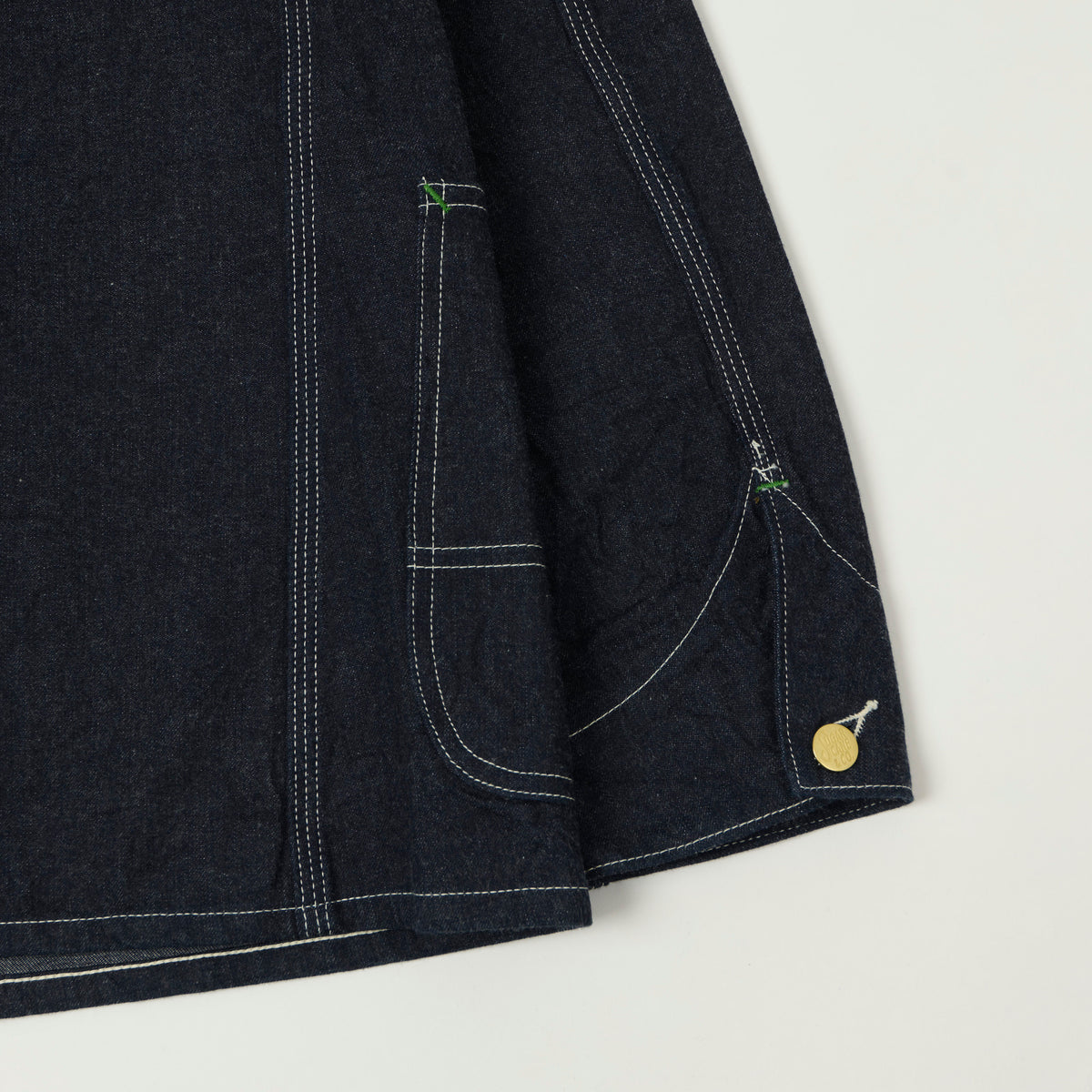 Sugar Cane 11oz. Denim Work Coat - One Wash