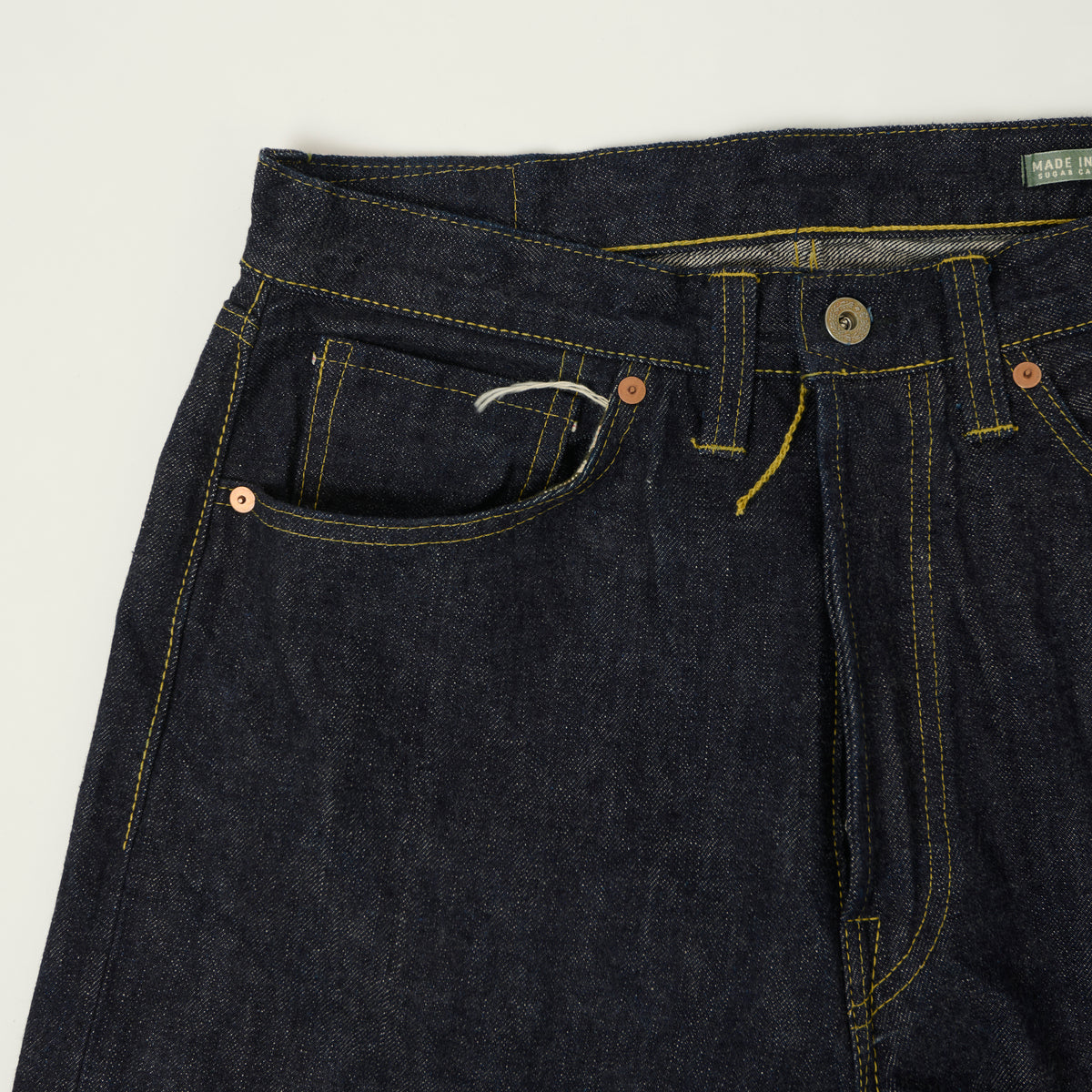 Sugar Cane '1940's Special' 13.5oz Super Collectables Straight Leg Jean - One Wash