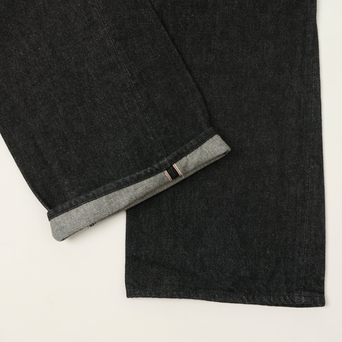 Sugar Cane 1947 Model 14.25oz Regular Straight Jean - Black One Wash