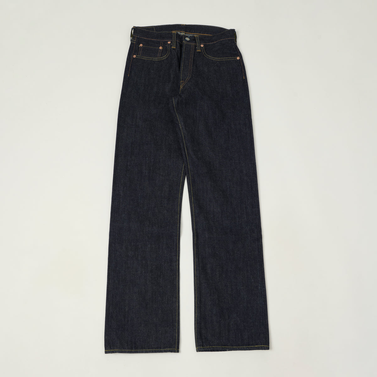 Sugar Cane 1947 Model 14.25oz Regular Straight Jeans - One Wash