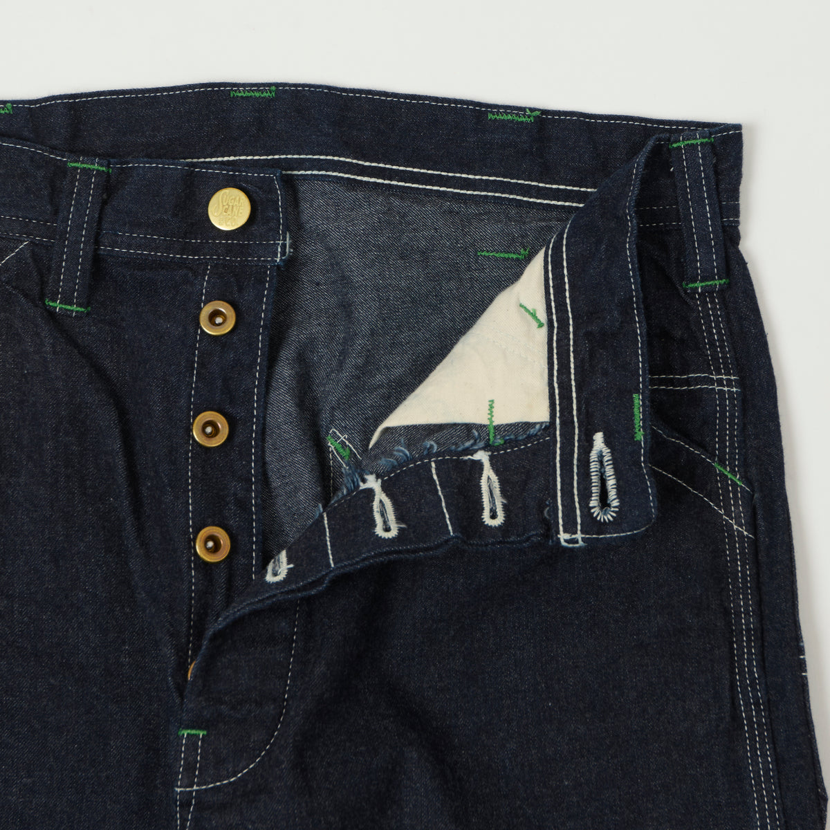Sugar Cane Denim Carpenters Trousers - One Wash