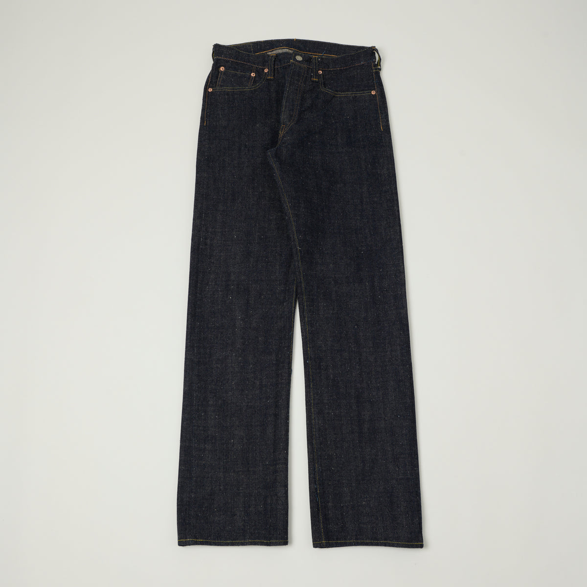 Sugar Cane 14oz 'Okinawa' Denim Regular Straight Jean - One Wash