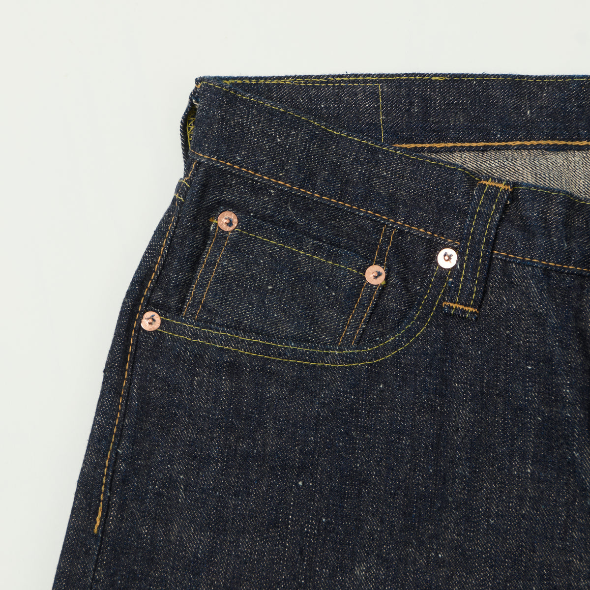 Sugar Cane 14oz 'Okinawa' Denim Regular Straight Jean - One Wash