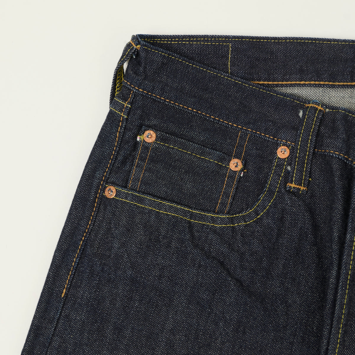 Sugar Cane 1947 Model 14.25oz Denim Shorts - One Wash