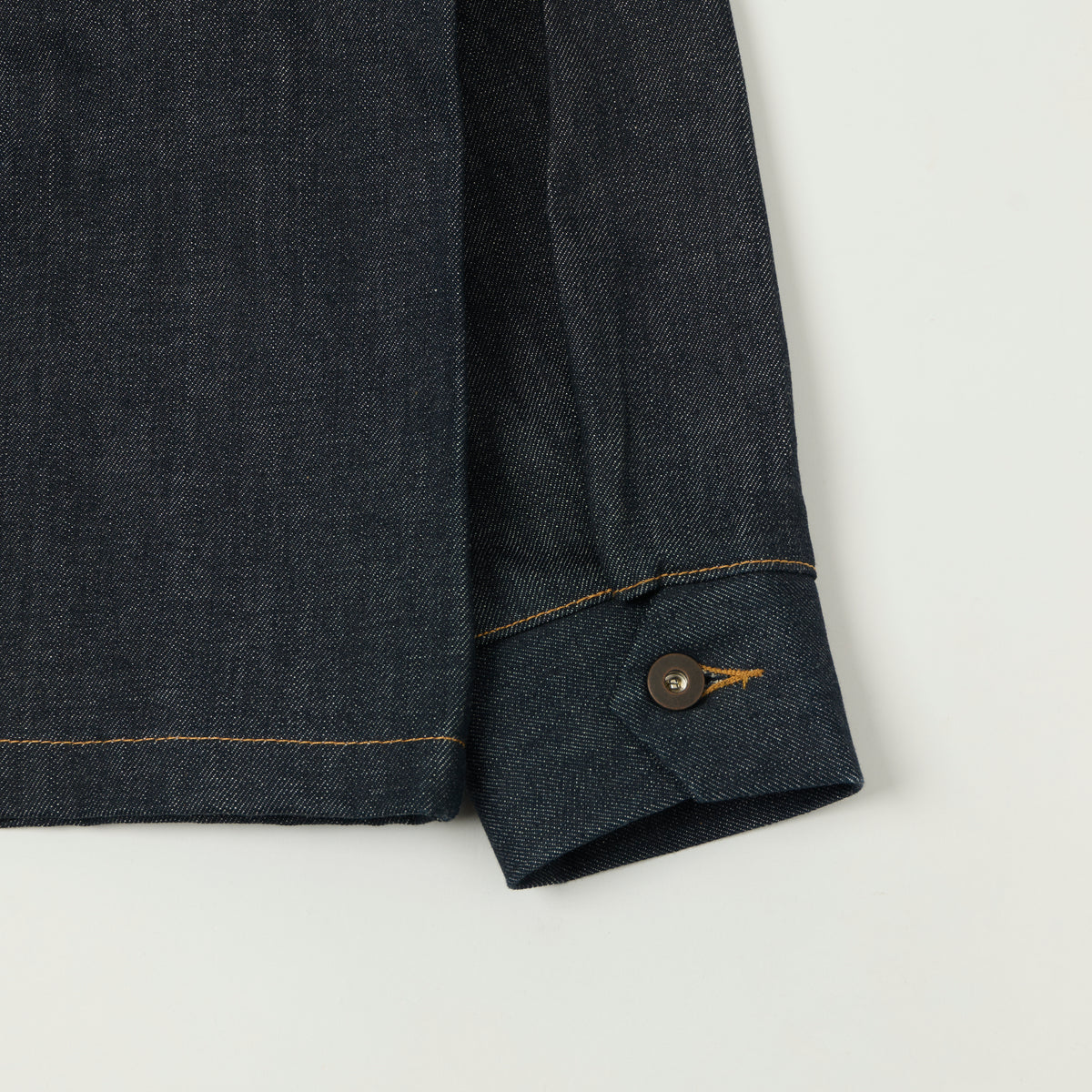 Tellason 12.5oz Kaihara Mills Denim Chore Jacket - Raw