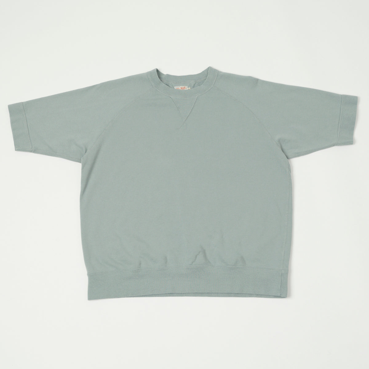 TOYS McCOY Short Sleeve Military Sweatshirt - Saxe Grey