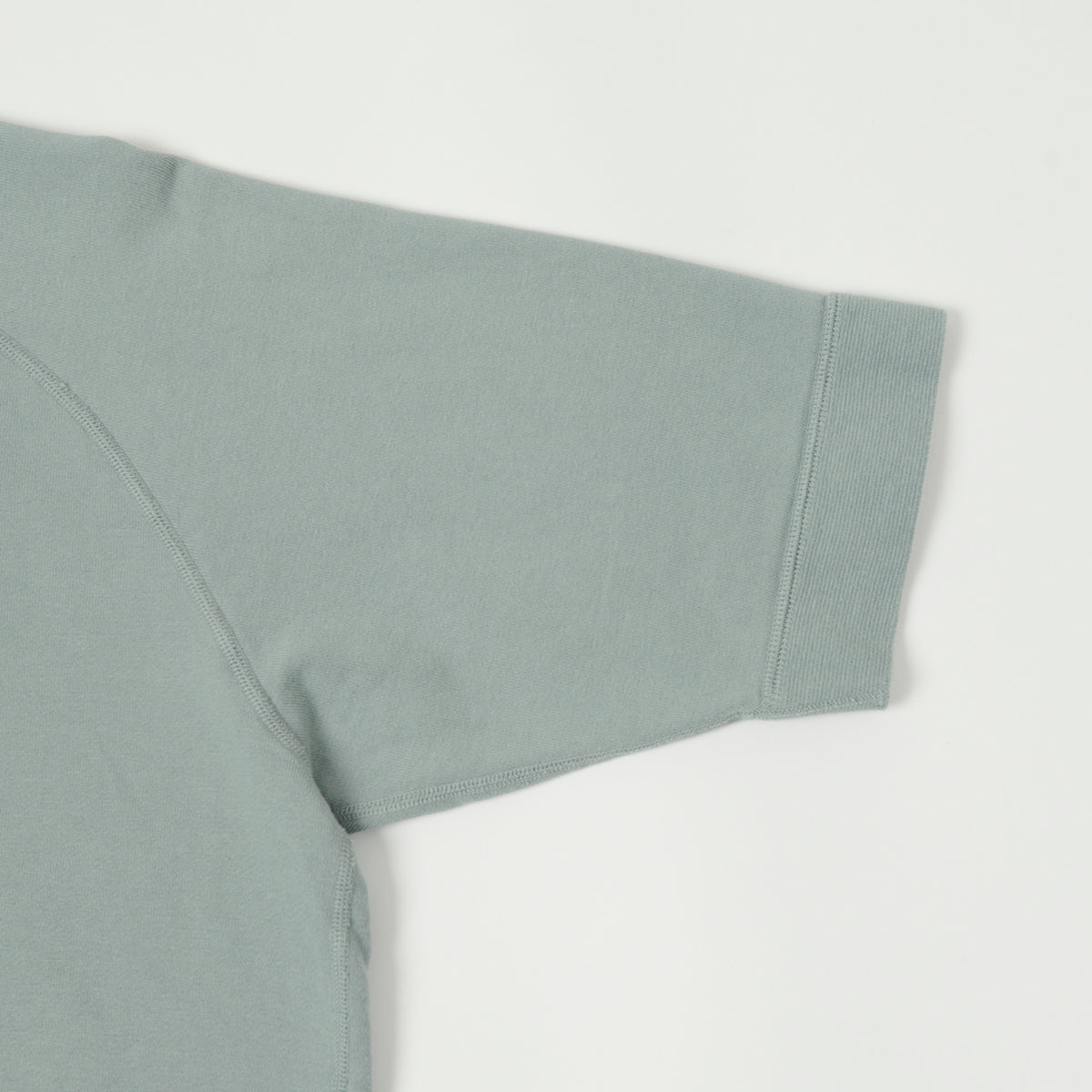TOYS McCOY Short Sleeve Military Sweatshirt - Saxe Grey