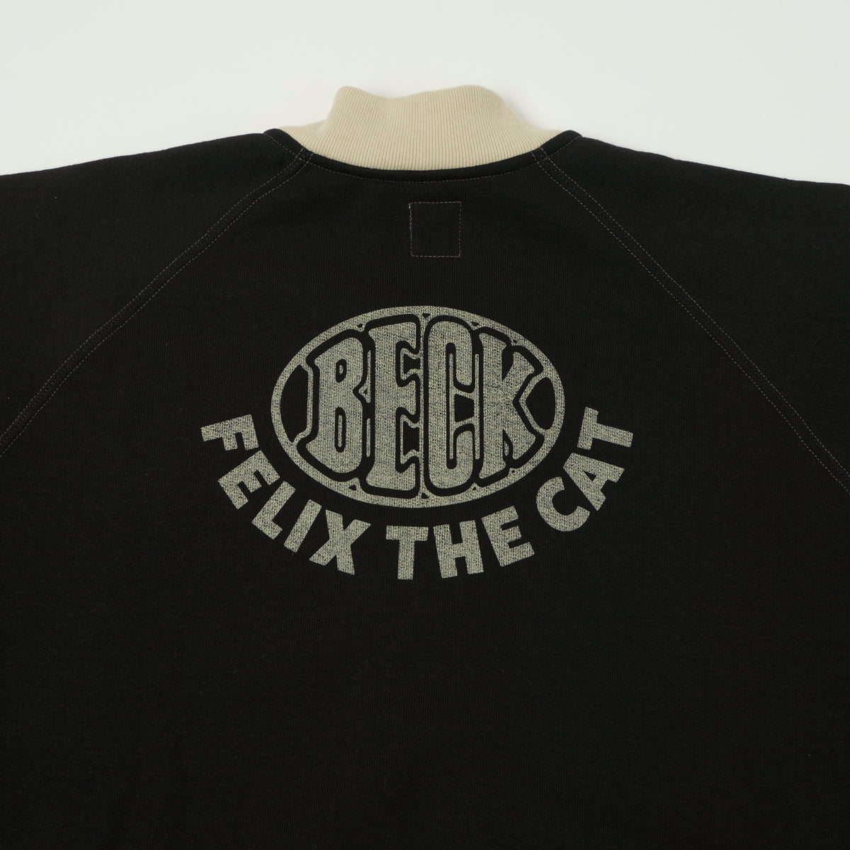 TOYS McCOY 'Felix The Cat/Beck' C-2 Zip Through Sweat - Black/Ivory