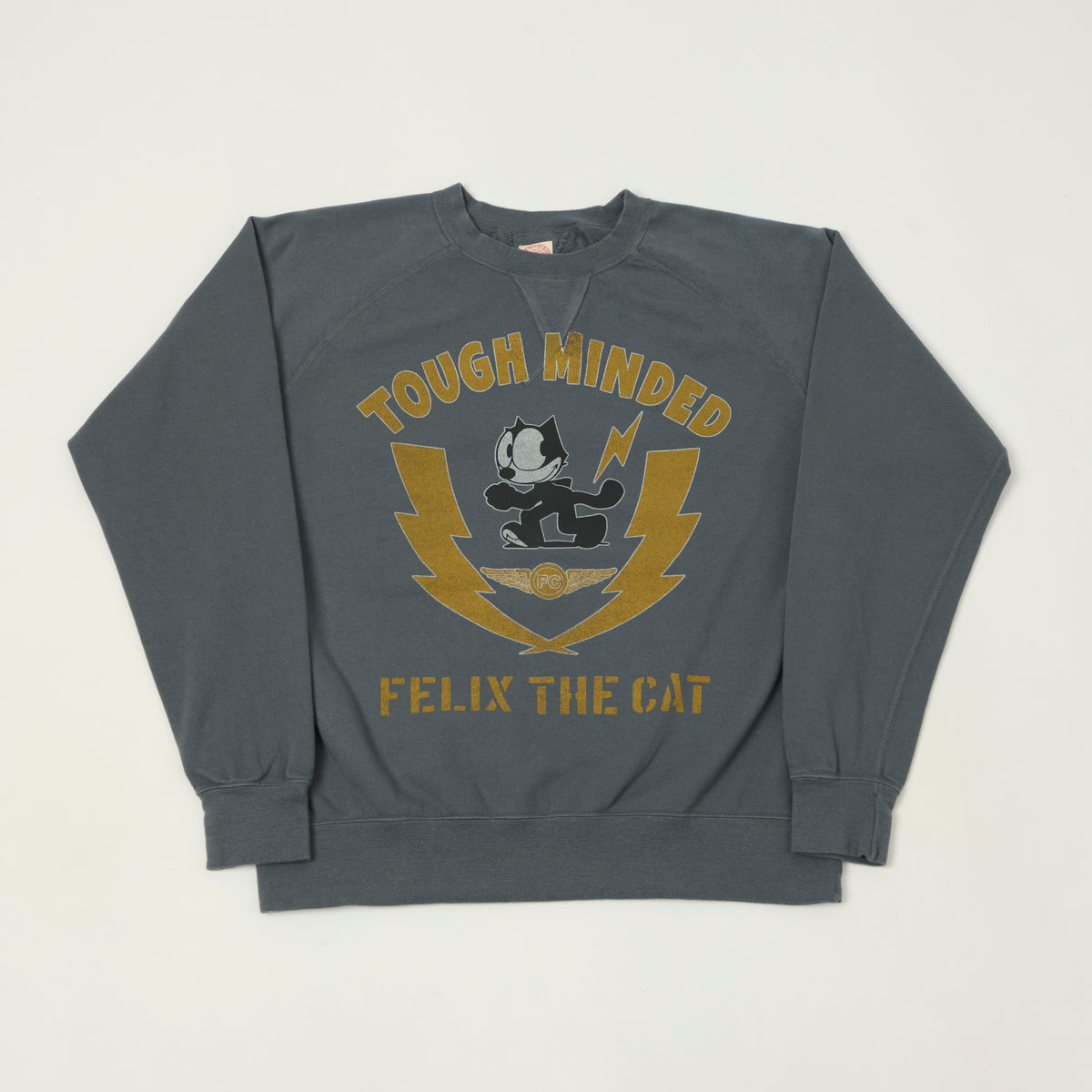 TOYS McCOY Felix The Cat 'Tough Minded' Sweatshirt - Blue