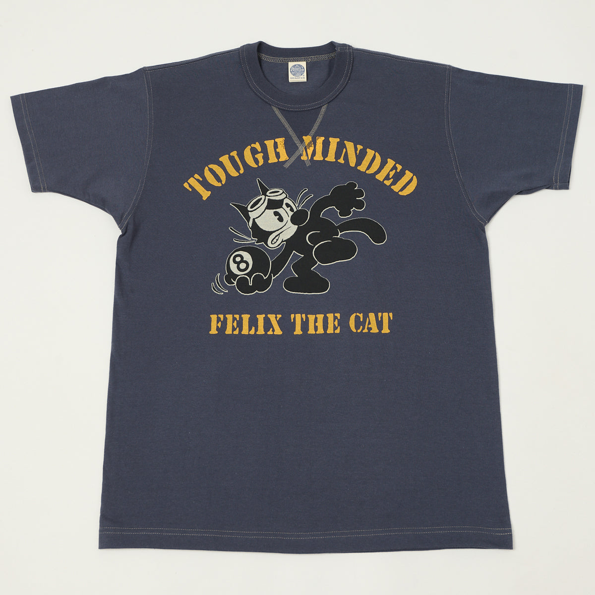 TOYS McCOY Felix The Cat 'Tough Minded' T-Shirt - Navy