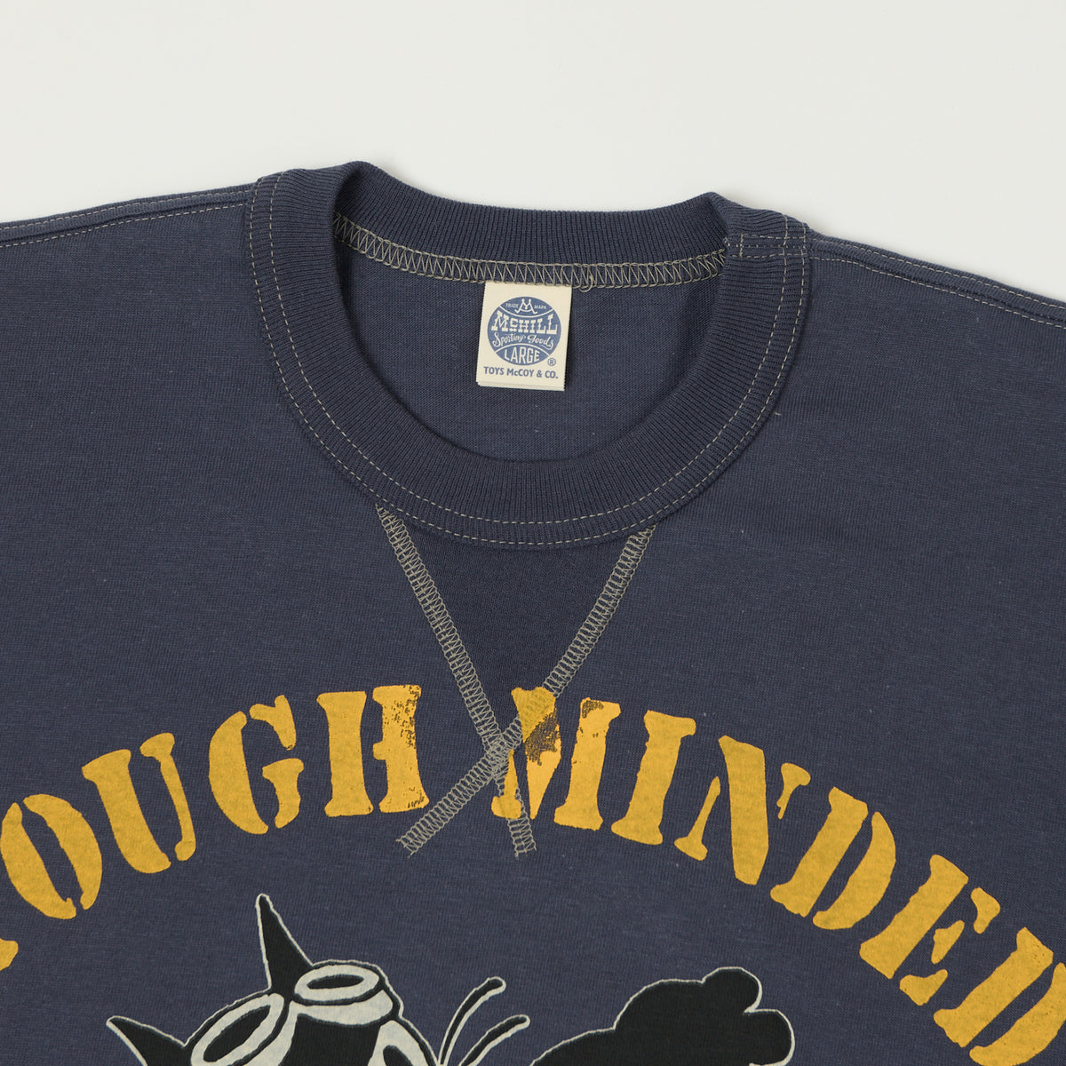 TOYS McCOY Felix The Cat 'Tough Minded' T-Shirt - Navy