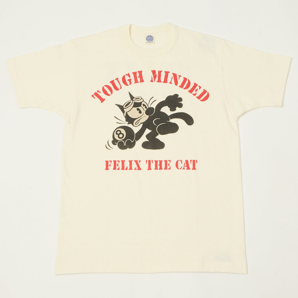 TOYS McCOY Felix The Cat 'Tough Minded' T-Shirt - Off White