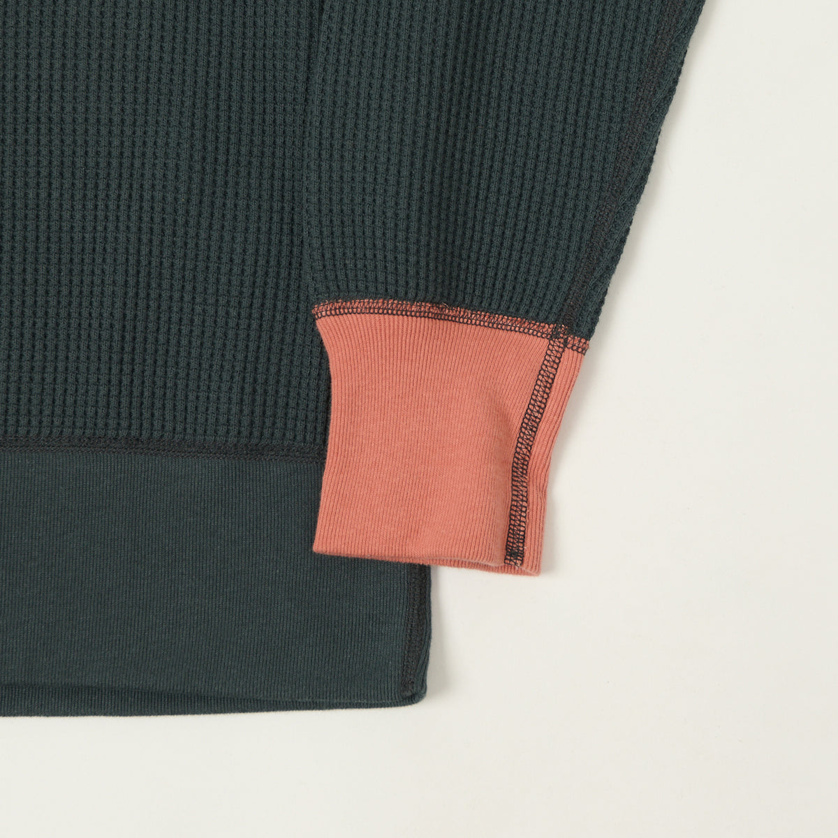 TOYS McCOY 'Johnson Motors' Waffle Knit Sweatshirt - Black
