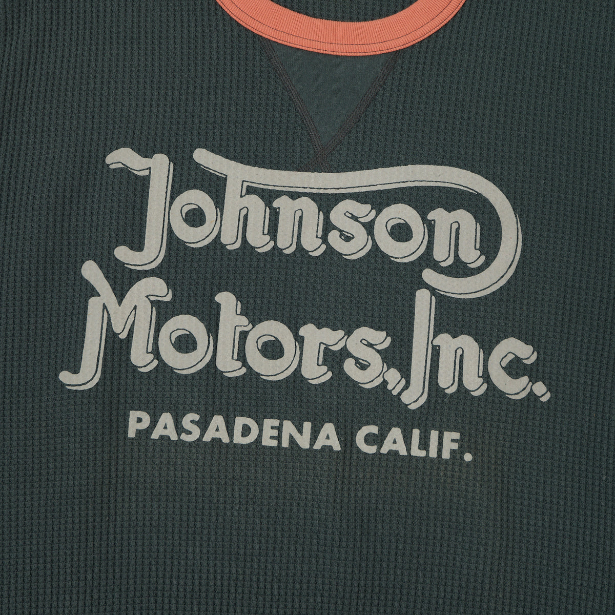 TOYS McCOY 'Johnson Motors' Waffle Knit Sweatshirt - Black