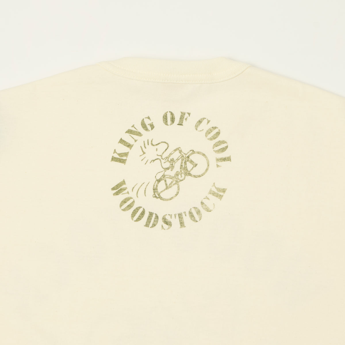 TOYS McCOY 'King of Cool' Woodstock T-Shirt - Off White