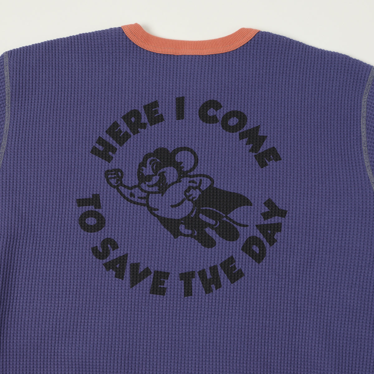 TOYS McCOY 'Mighty Mouse' Thermal Sweatshirt - Purple