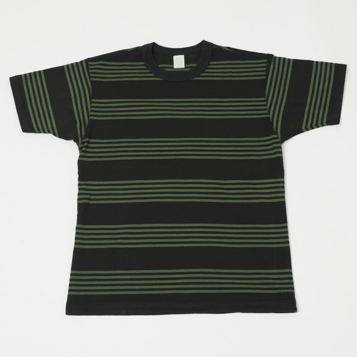 TOYS McCOY Multi Bordered T-Shirt - Green/Black