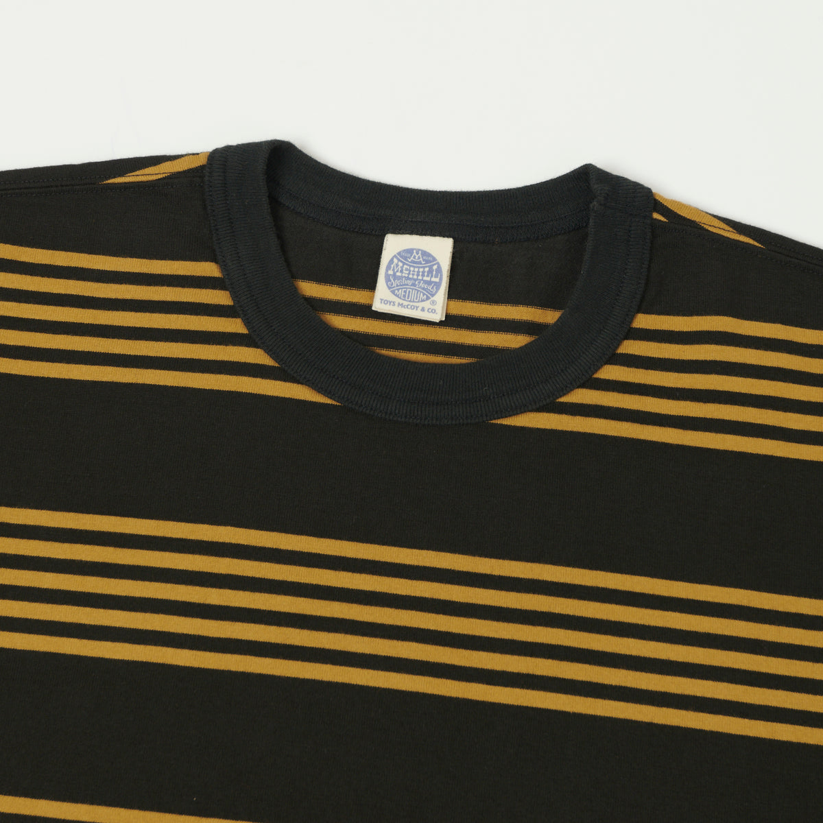 TOYS McCOY Multi Bordered T-Shirt - Sand/Black