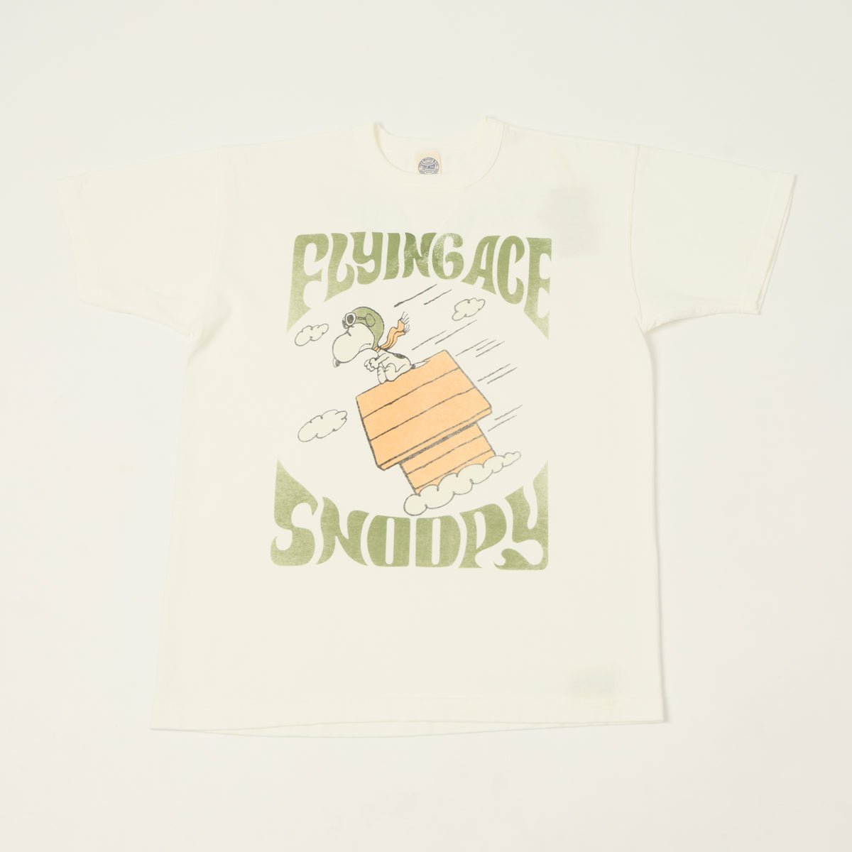 TOYS McCOY Peanuts 'Flying Ace Snoopy' T-Shirt - Off White