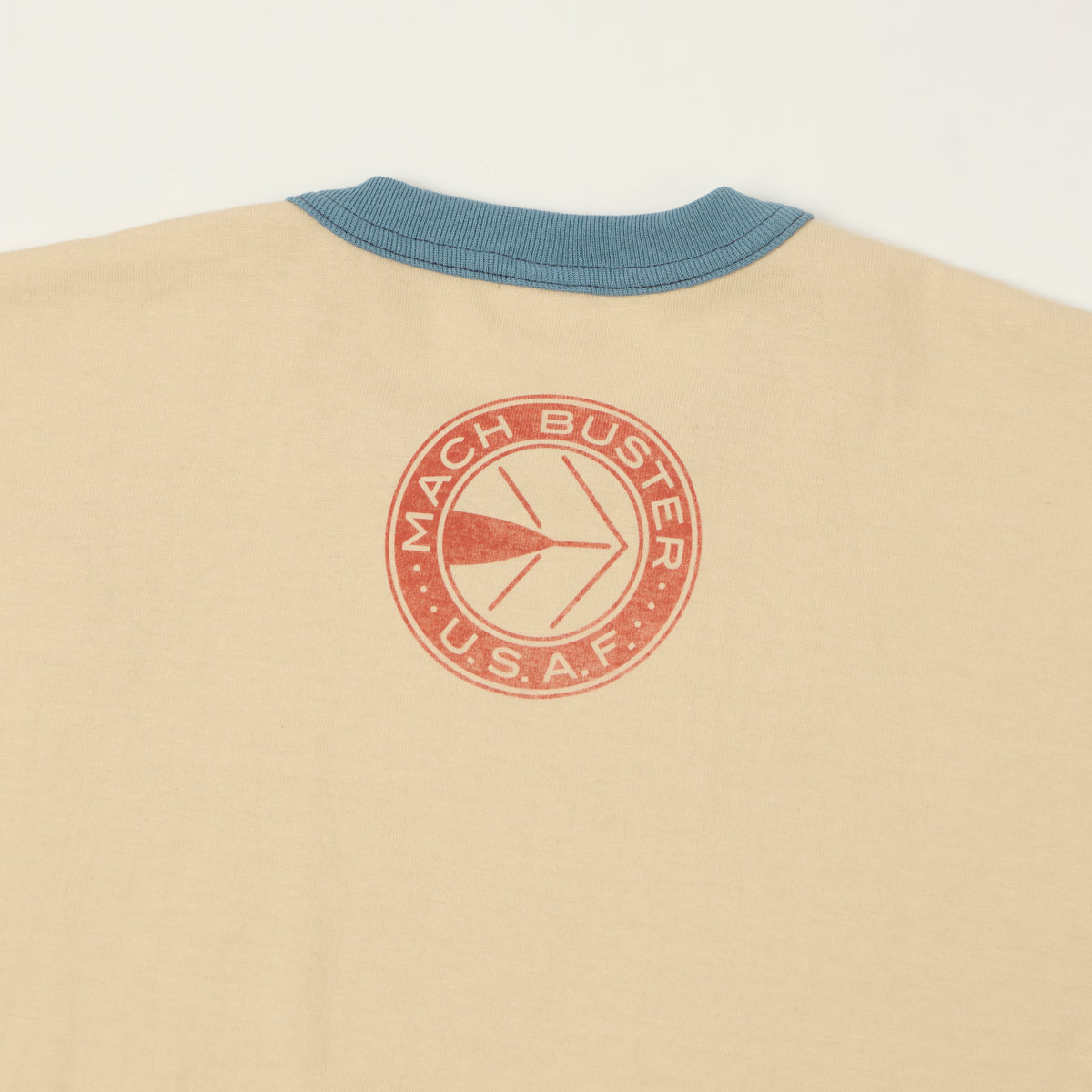 TOYS McCOY Peanuts 'Mach Buster' T-Shirt - Beige