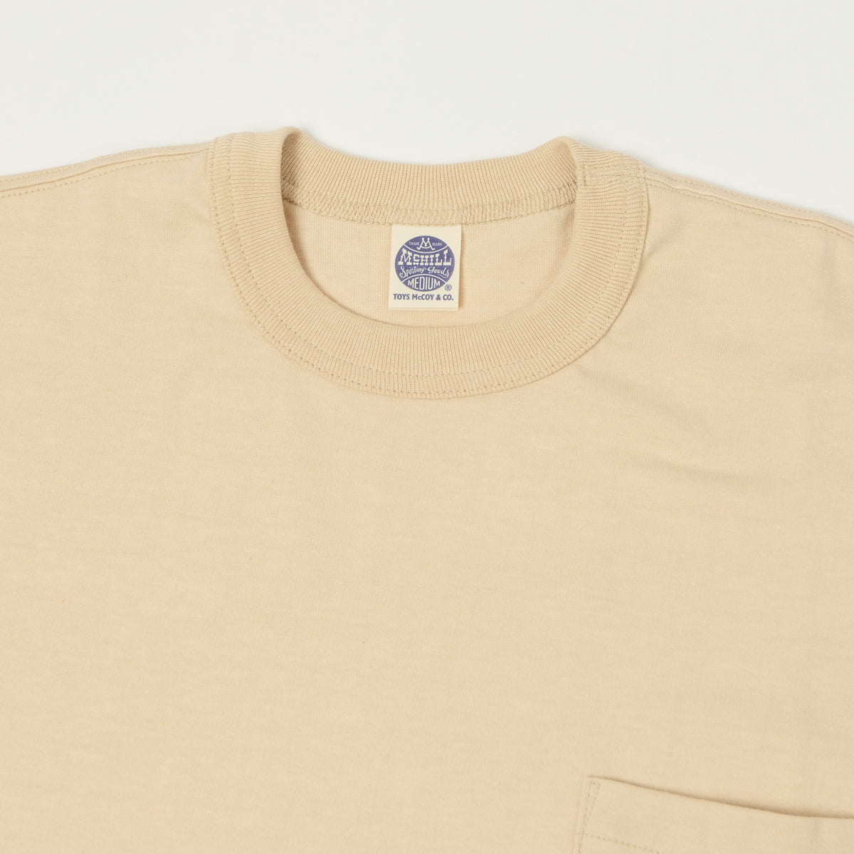 TOYS McCOY Pocket T-Shirt - Beige