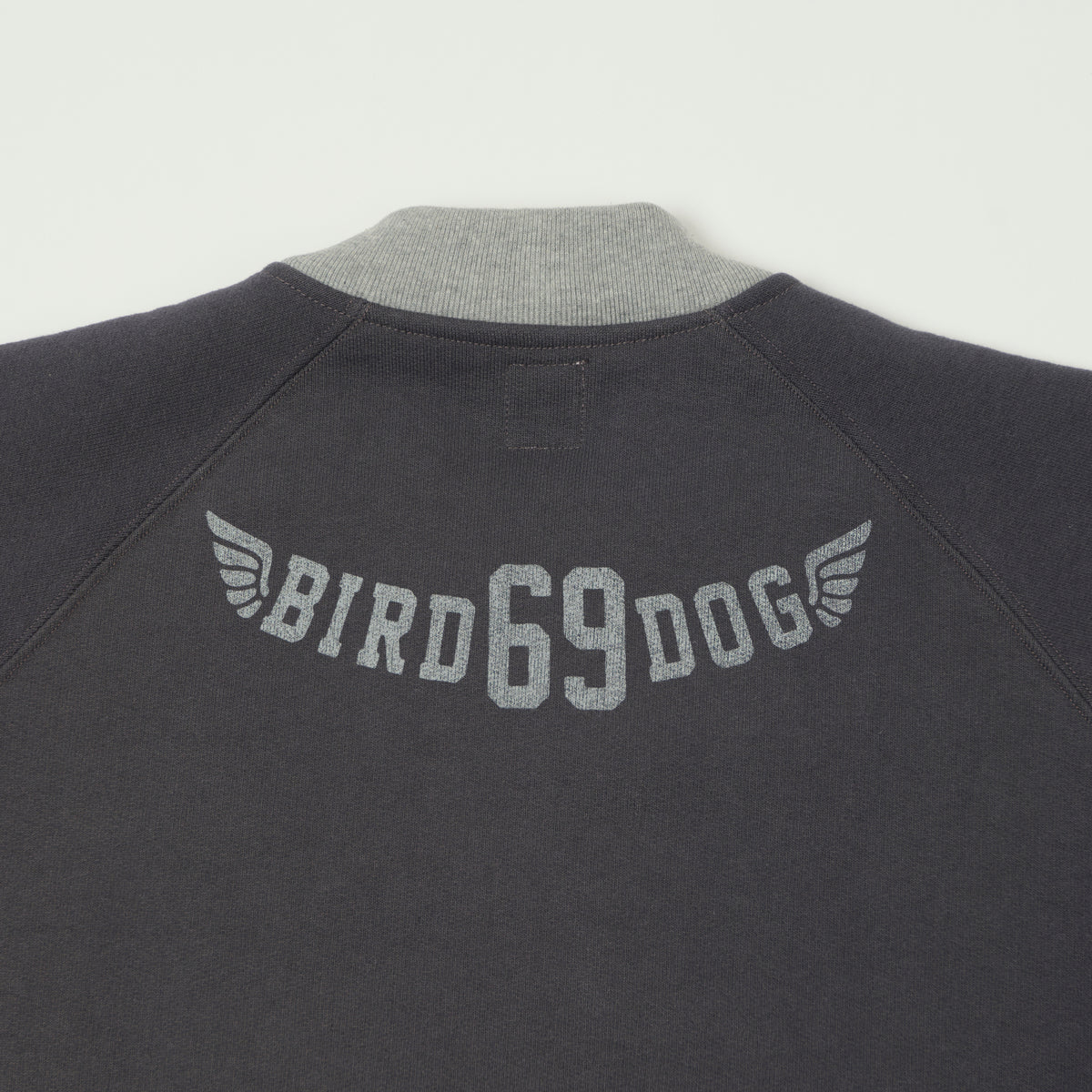 TOYS McCOY 'Snoopy Flying Ace' C-2 Zip Through Sweat - Navy/Grey