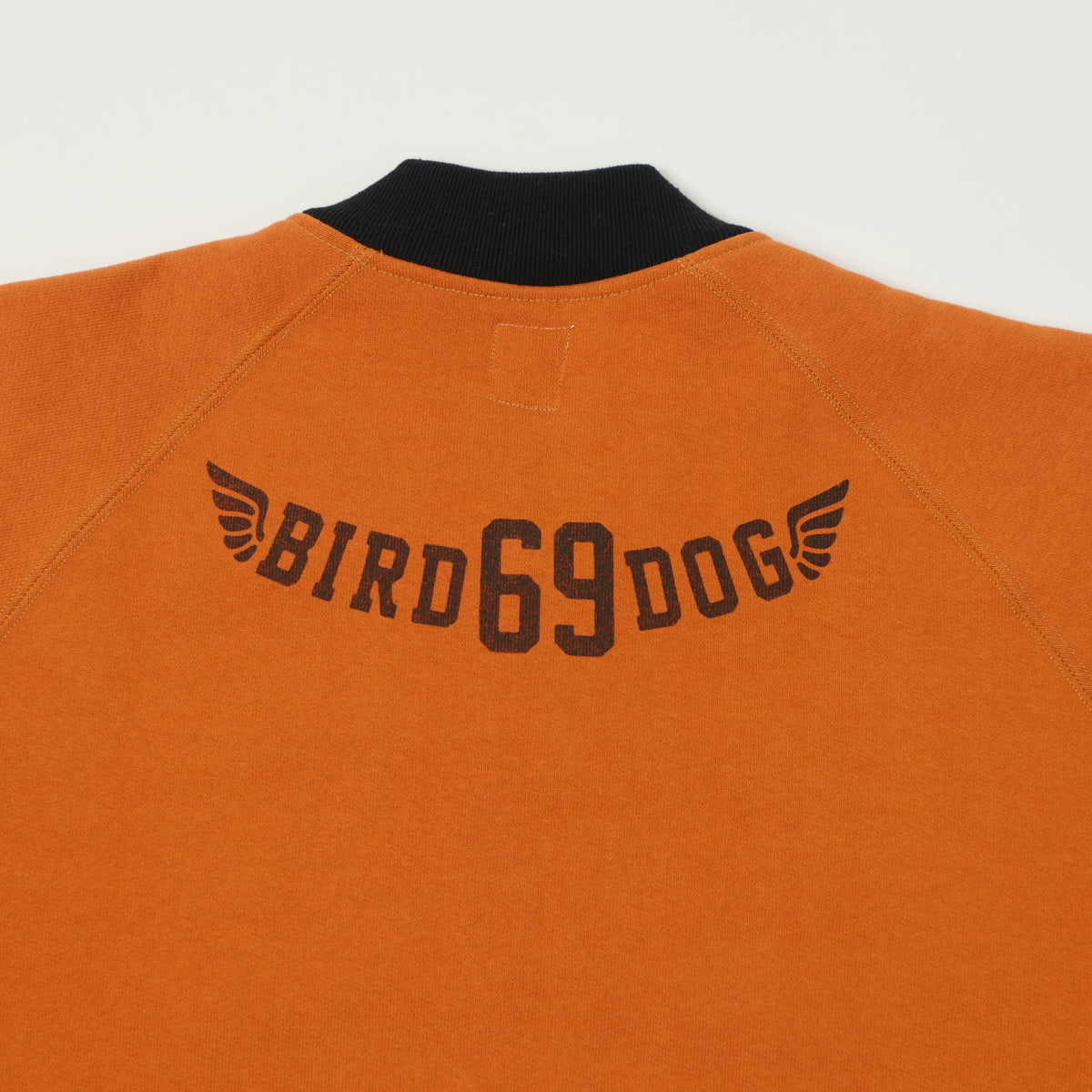 TOYS McCOY 'Snoopy Flying Ace' C-2 Zip Through Sweat - Orange/Black