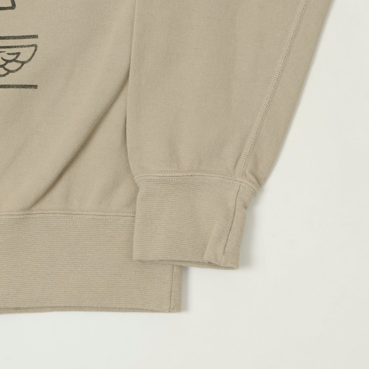 TOYS McCOY Snoopy 'Flying Ace USAF' Sweatshirt - Sand