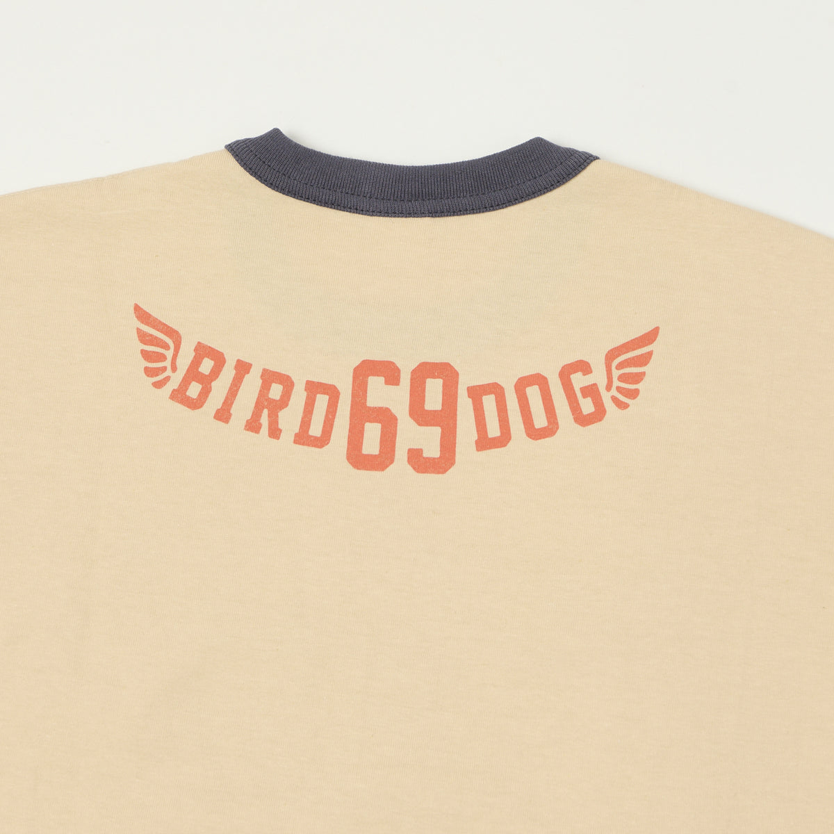 TOYS McCOY 'Snoopy USAF Flying Ace' Ringer T-Shirt - Beige