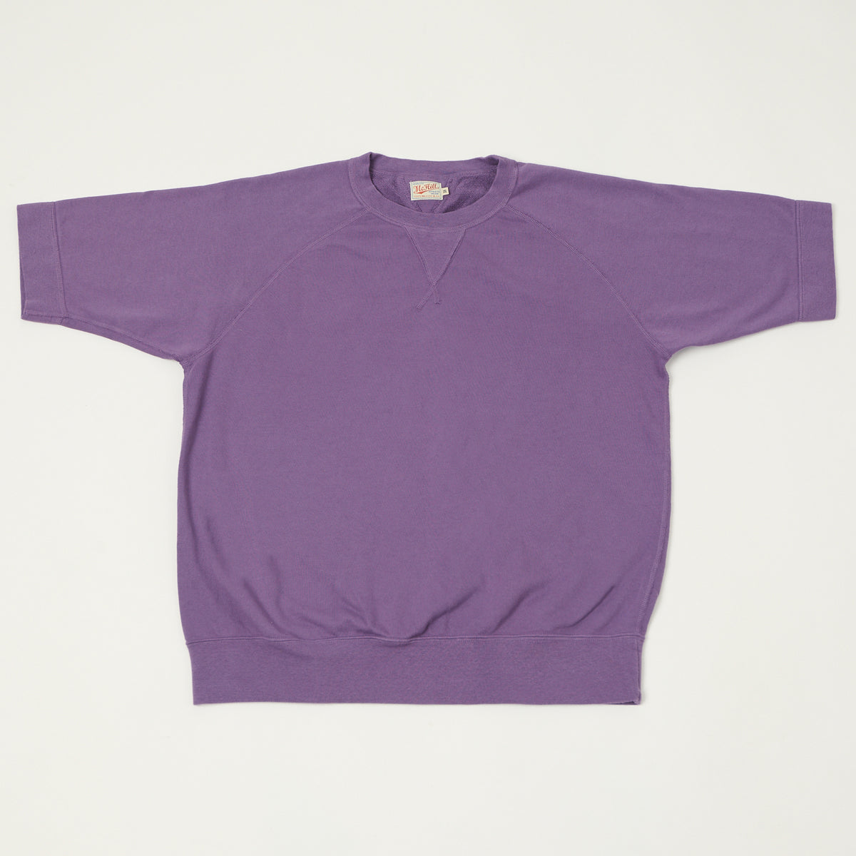 TOYS McCOY Short Sleeve Military Sweatshirt - Purple