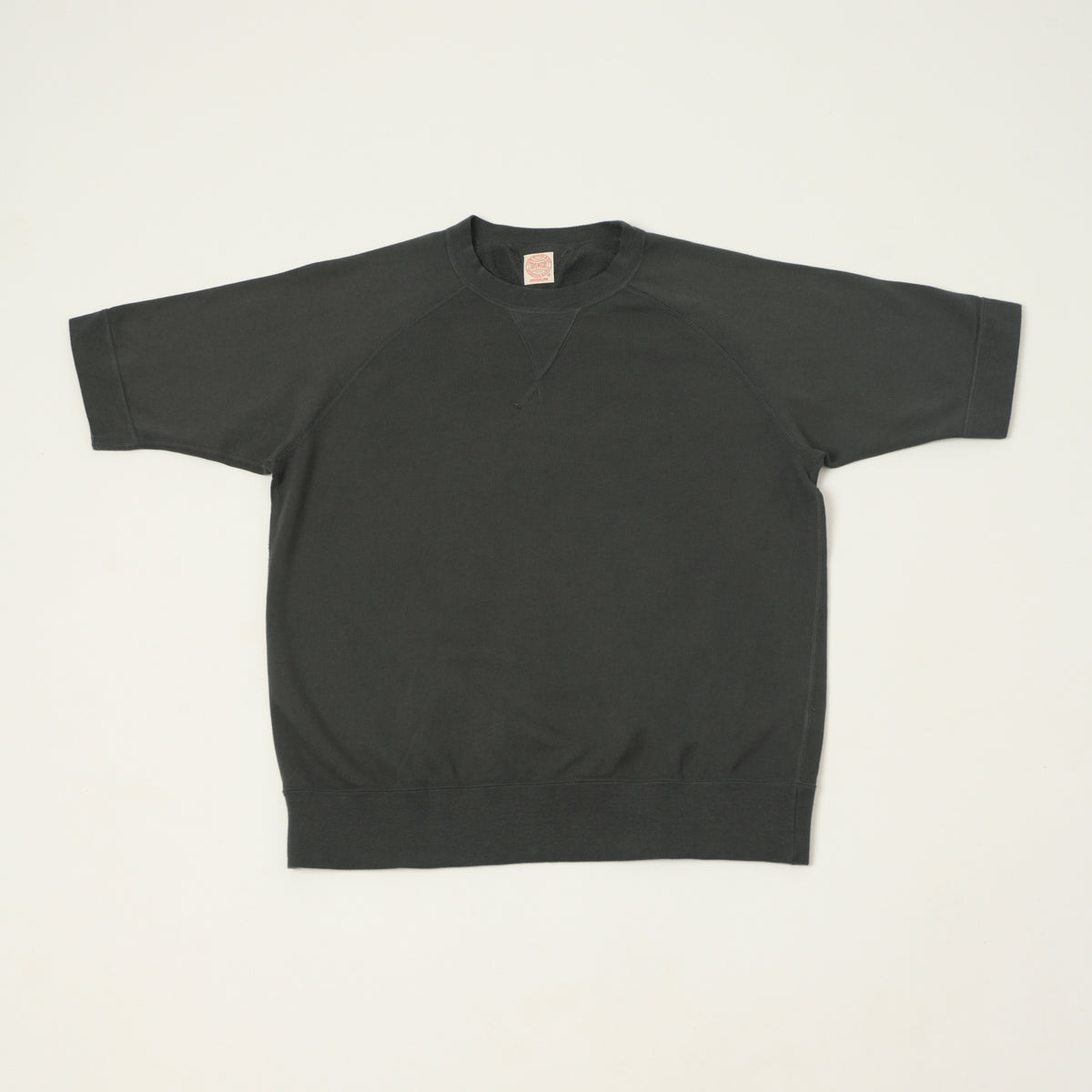 TOYS McCOY Short Sleeve Military Sweatshirt - Black