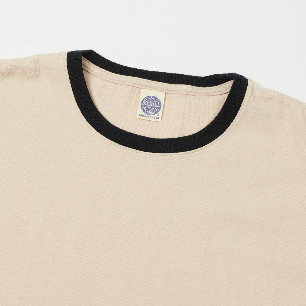TOYS McCOY Johnny Ringer T-Shirt - Beige/Black