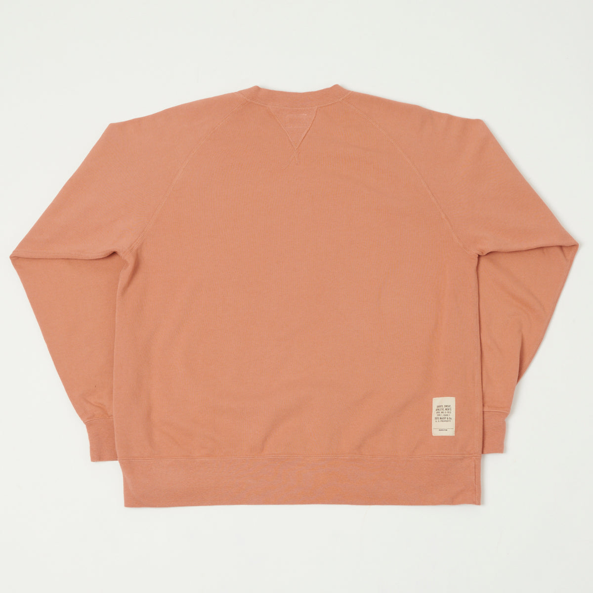 TOYS McCOY Garment Dyed Sweatshirt - Carrot