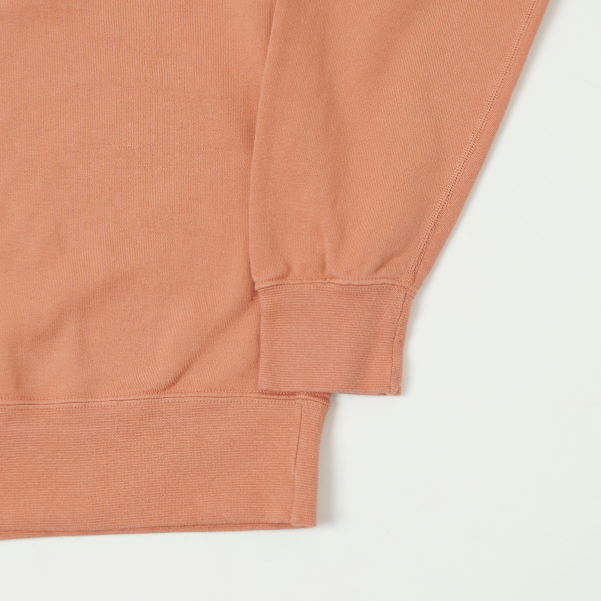 TOYS McCOY Garment Dyed Sweatshirt - Carrot