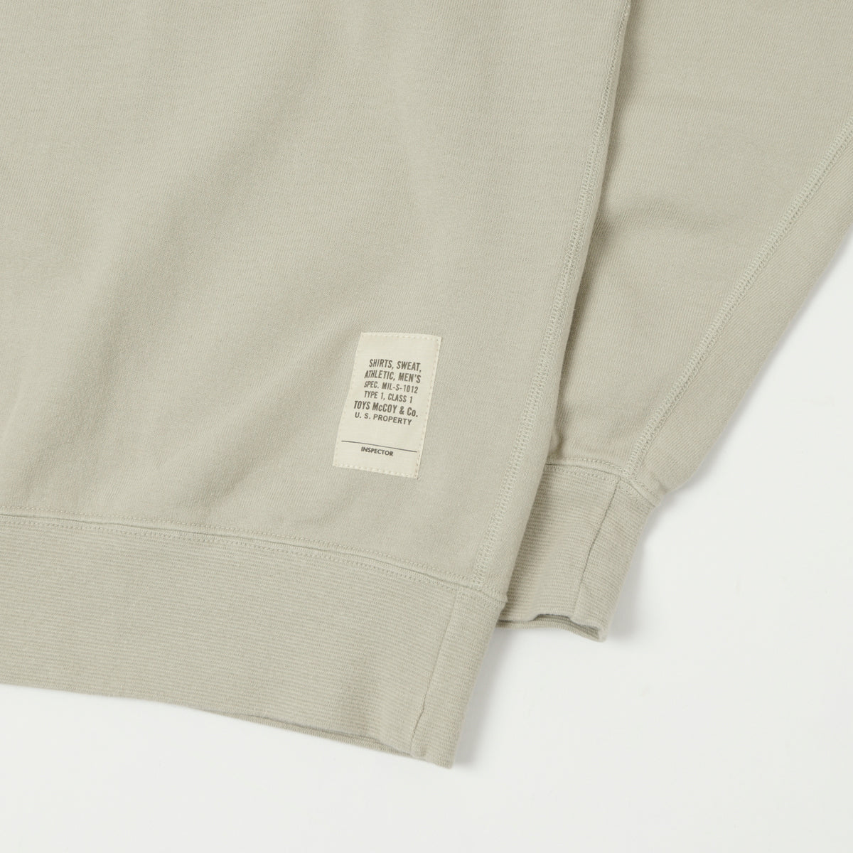 TOYS McCOY Garment Dyed Sweatshirt - Sand
